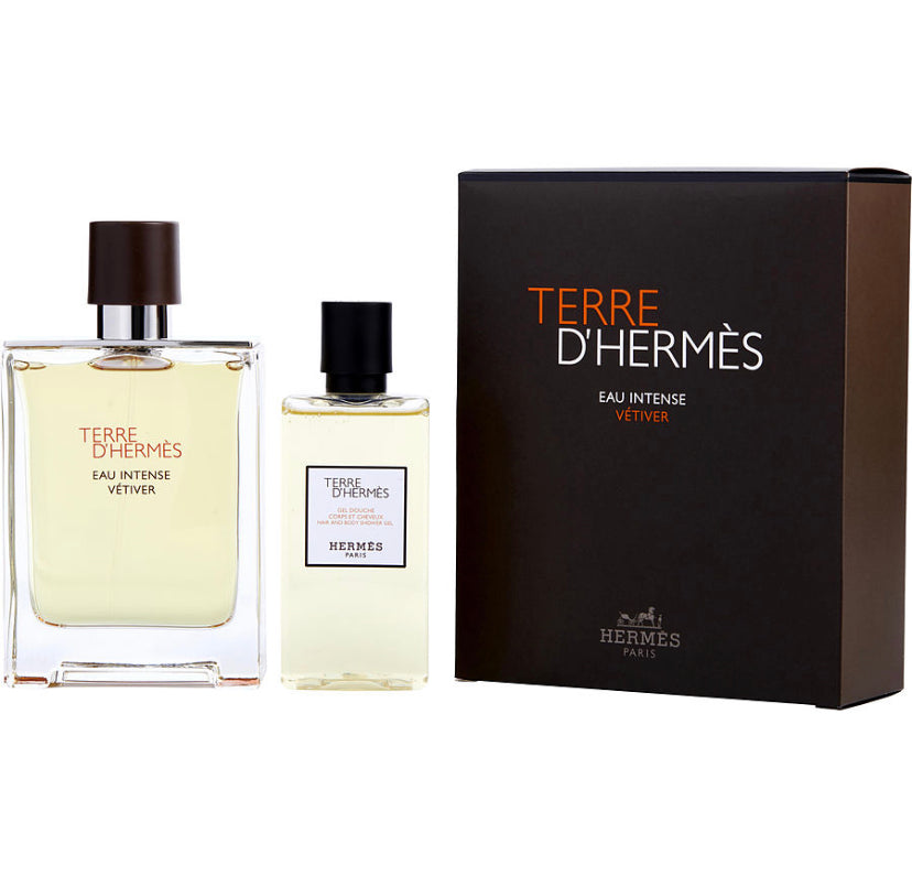 hermes eau intense vetiver gift set