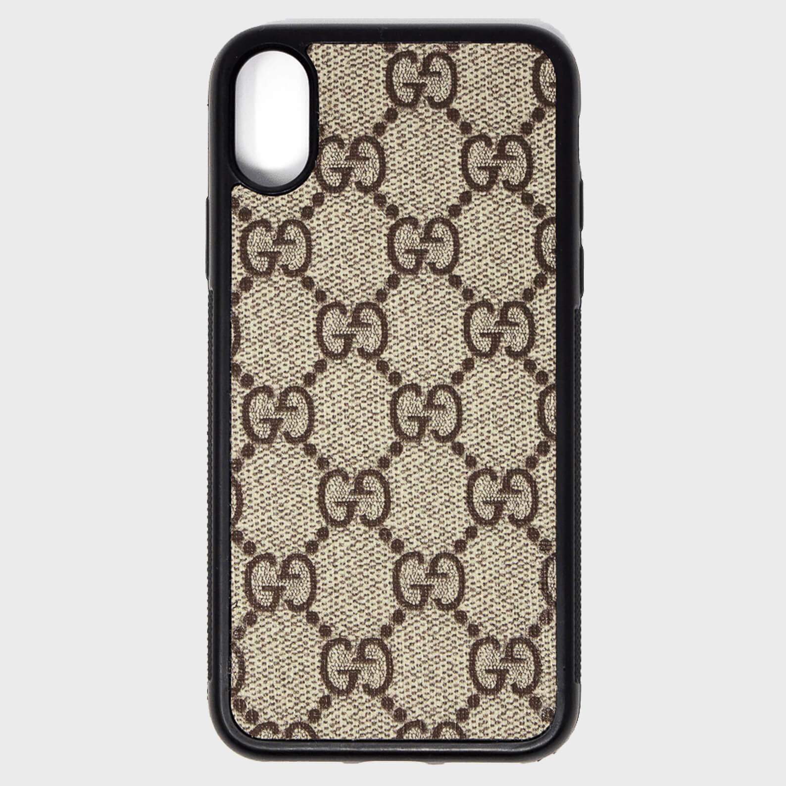 Brown Gg Repurposed Iphone Case Cloud Accessories Llc