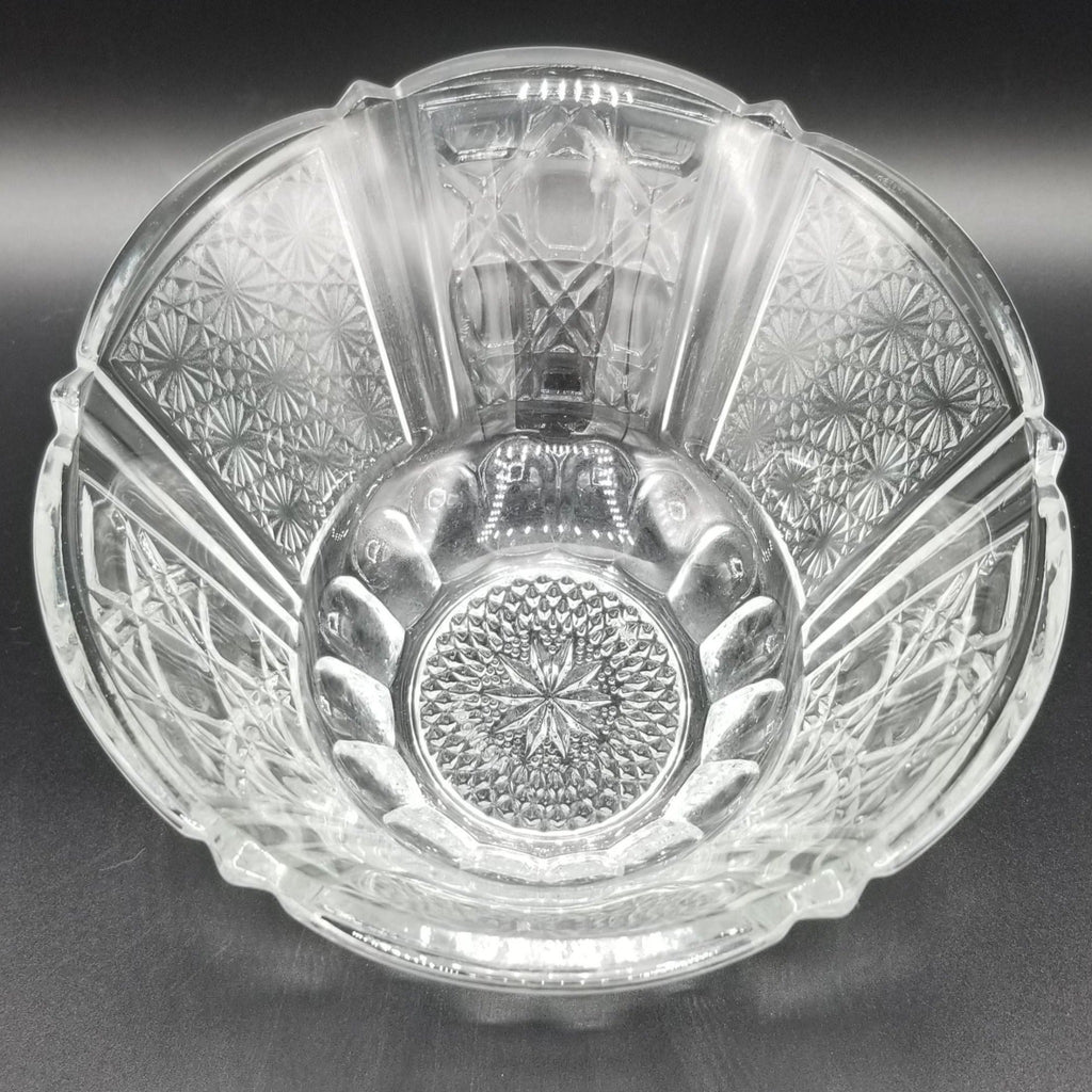 Antique Indonesian Clear Glass Bowl – Bee Wise Farms, LLC