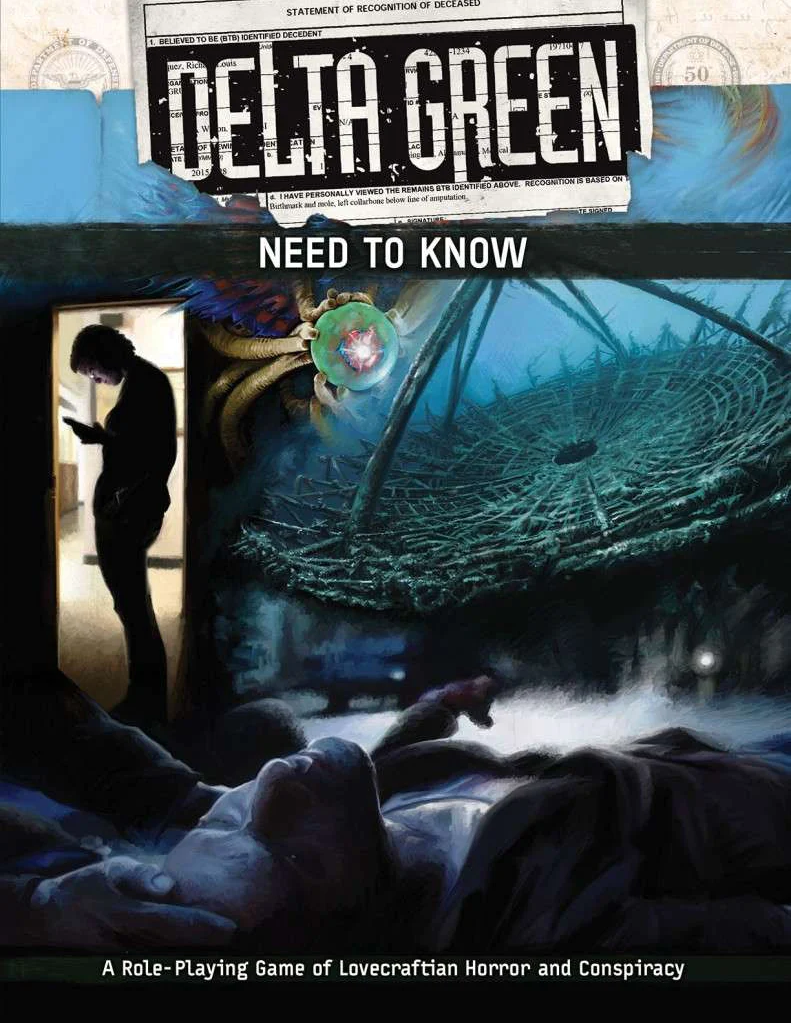 Delta Green: Need to Know Quickstart Rules