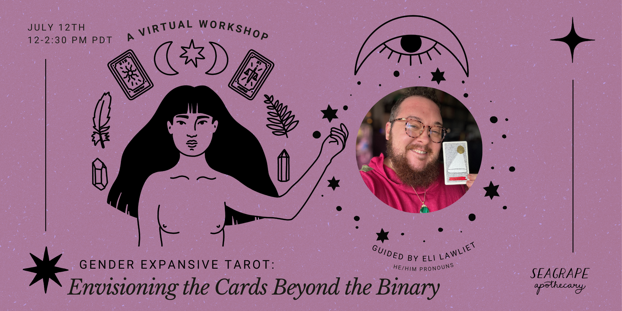 07-12-2025 Gender Expansive Tarot: Envisioning the Cards Beyond the Binary