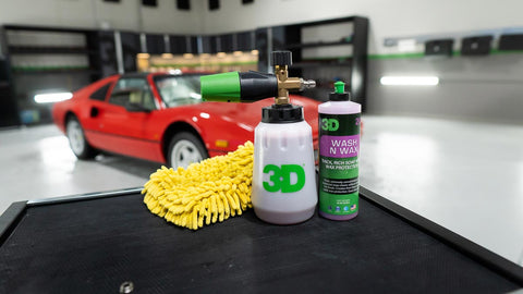Touchless Car Wash With Foam Cannon, Power Washer & Leaf Blower