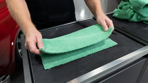 folding microfiber towel 