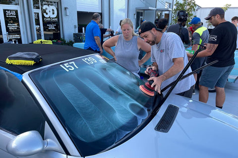 3D CAR CARE - Using 3D Glass Polish to Remove Scratches & Wiper Marks from  your Car's Windshield 