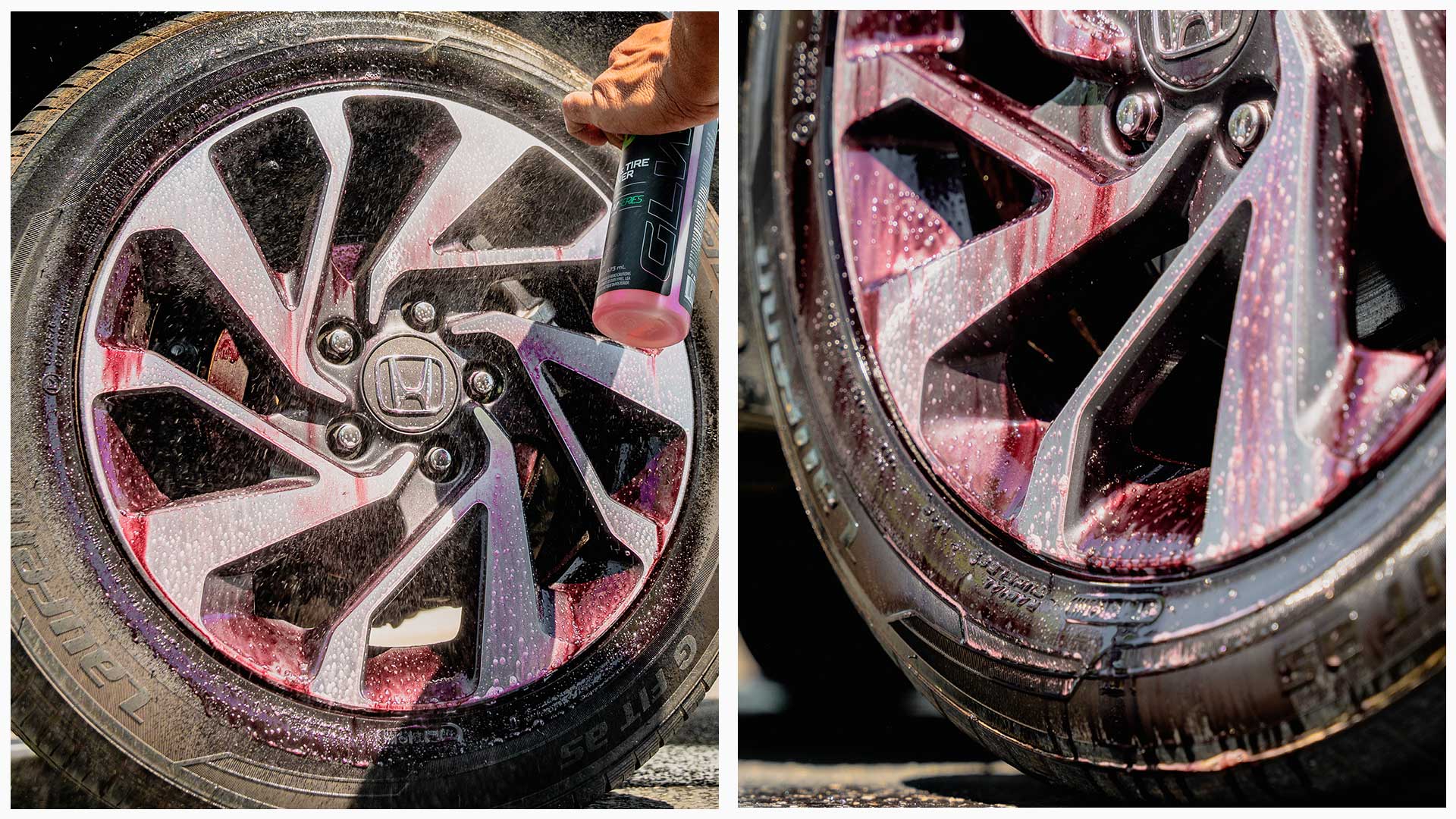removing brake dust iron from wheels