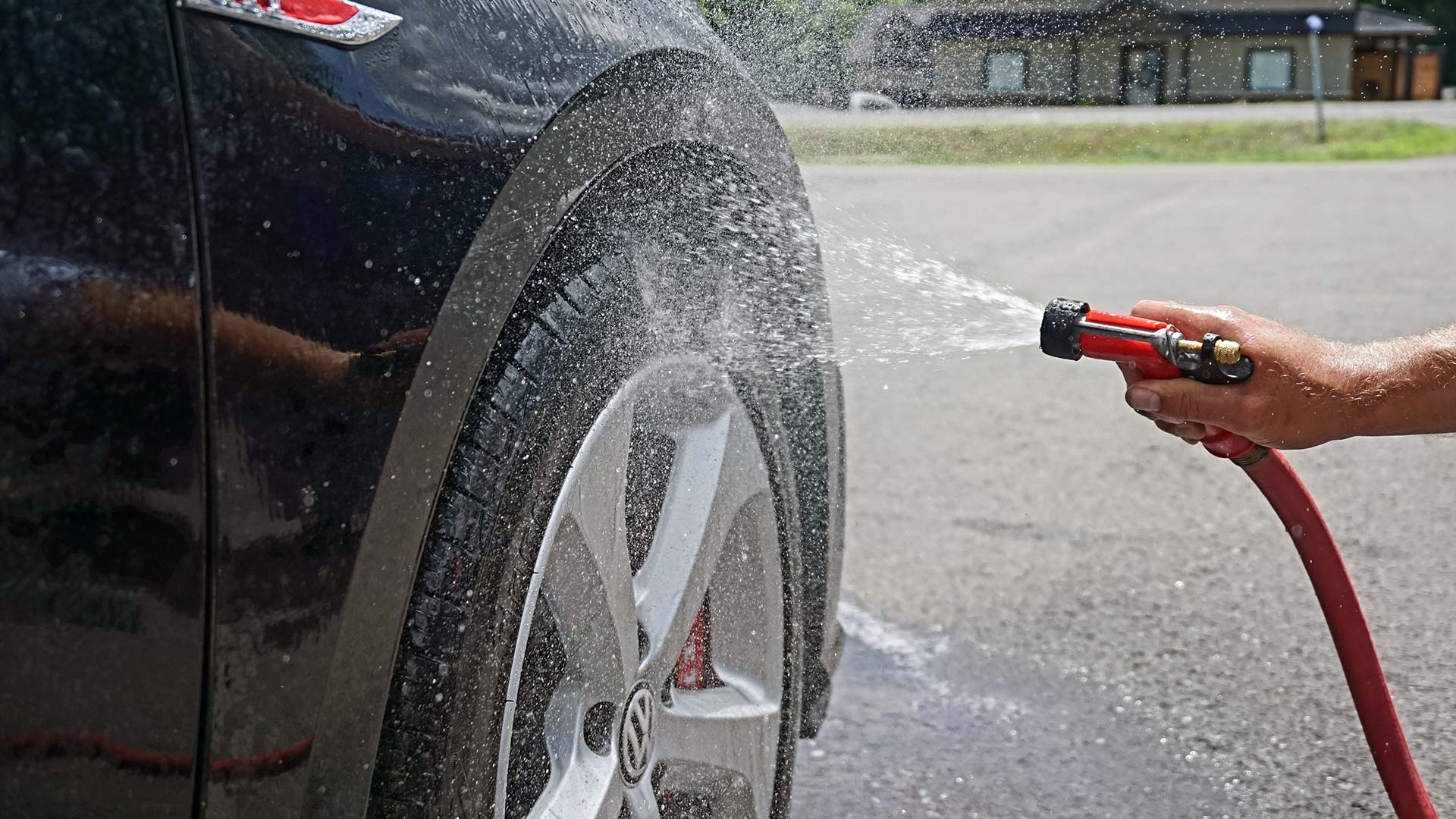 summer car washing