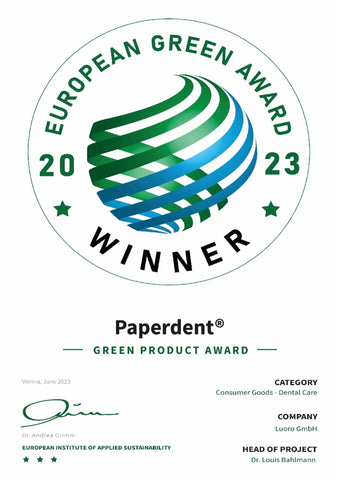 Green Product Award winner Paperdent