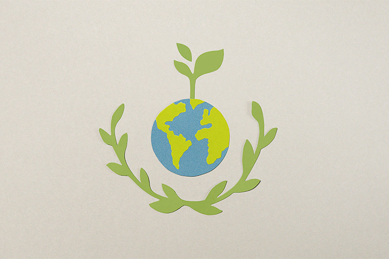 Nachhaltig Welt Symbol Grün