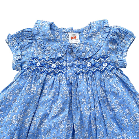 Cotton Smocked Dress