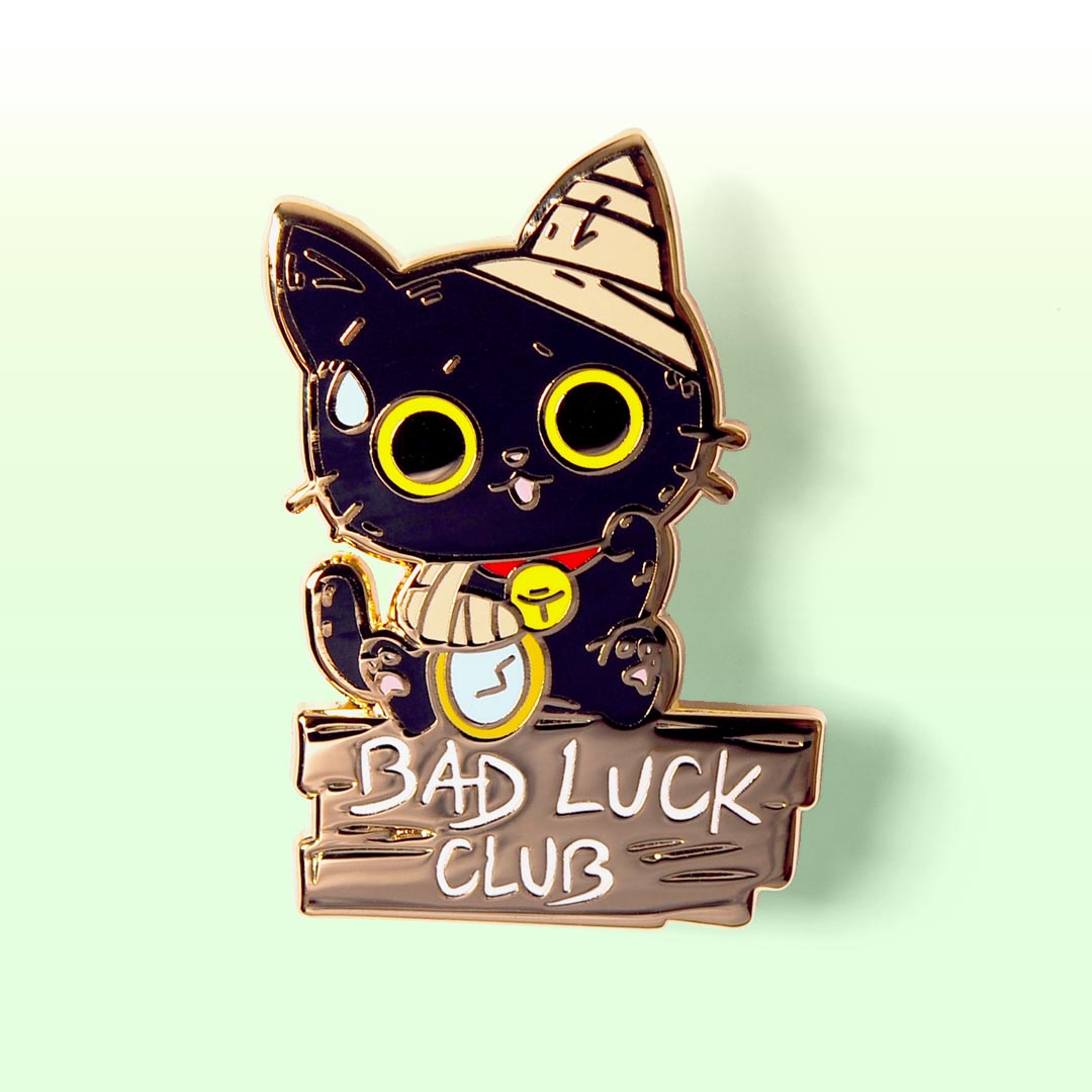 Flair Fighter You're My Bestea Boba Cat Cute Hard Enamel Lapel Pin