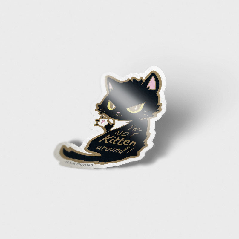 Pretty cat Sticker for Sale by Kittler-Sells