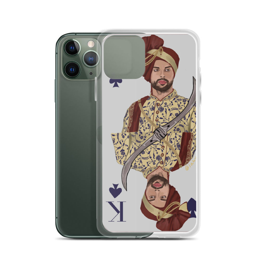 "King of Spades" iPhone Case - labyrinthave product image