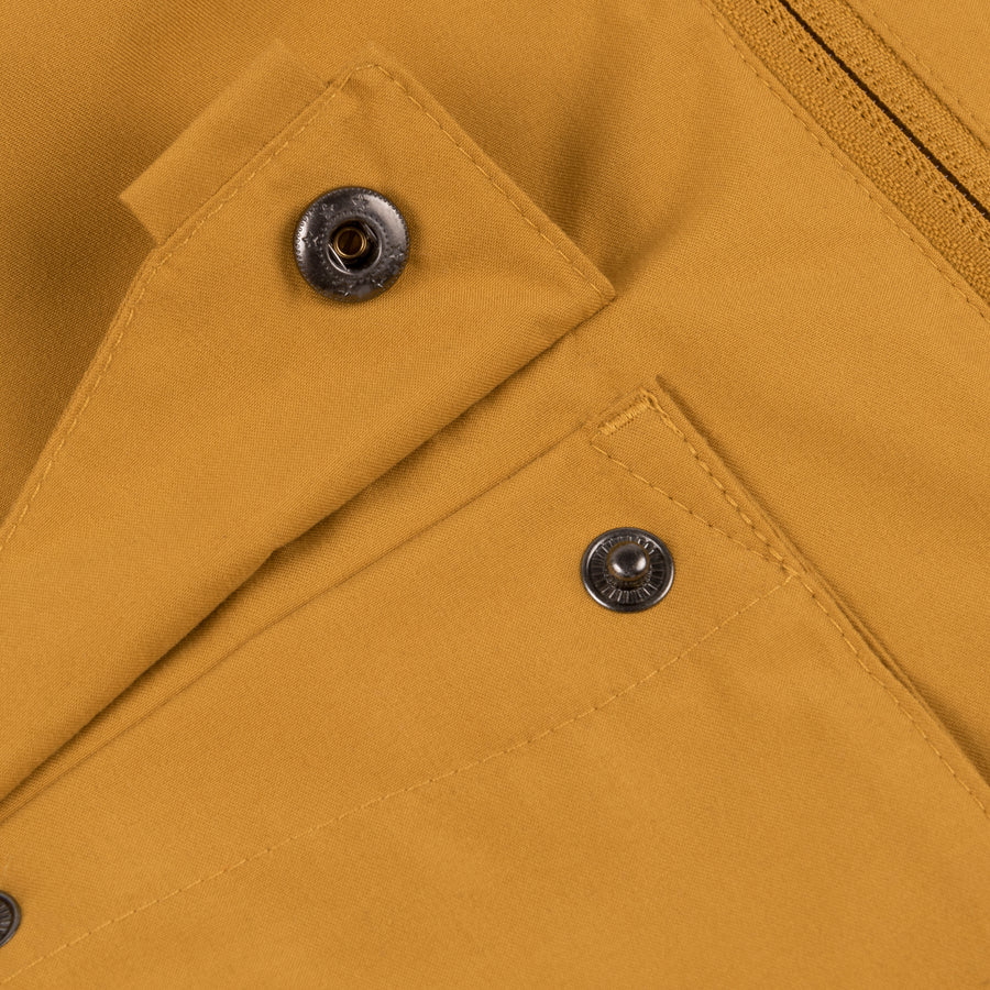 Hiking Zip-Off Sleeves Jacket Ochre | Dime