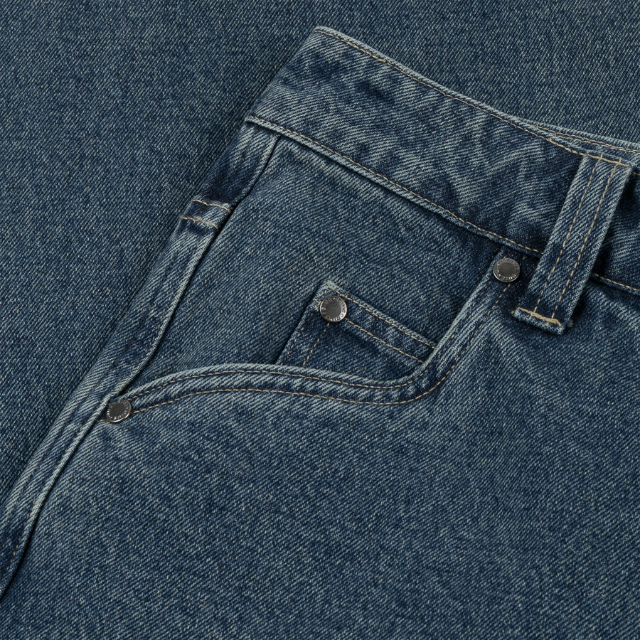 Dime Baggy Denim Pants Stone washed | Dime