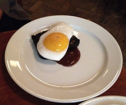 Egg and Black Pudding - St. John’s Bread & Wine, London, United Kingdom