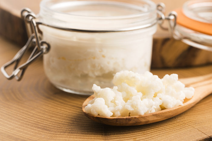 Kefir and grains