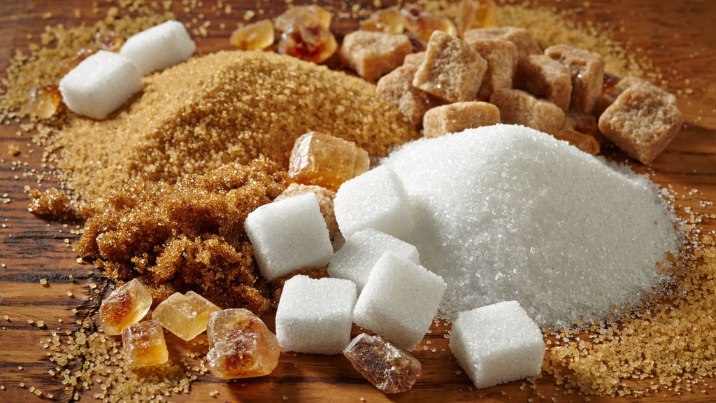 Different types of Raw Sugar