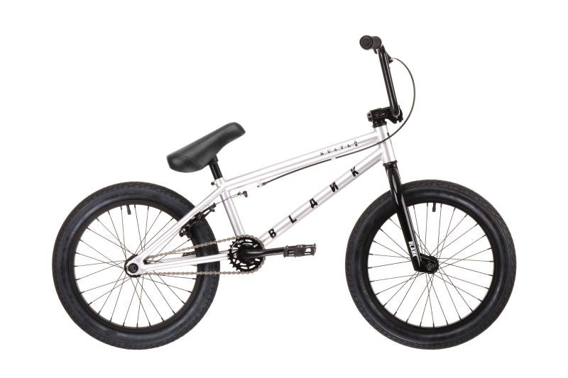 blank hustla 18 bmx bike