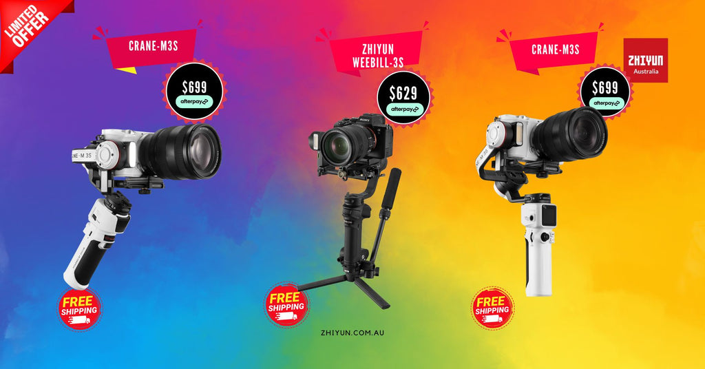 the new gimbal range from Zhiyun