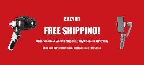 Zhiyun Australia Free Shipping
