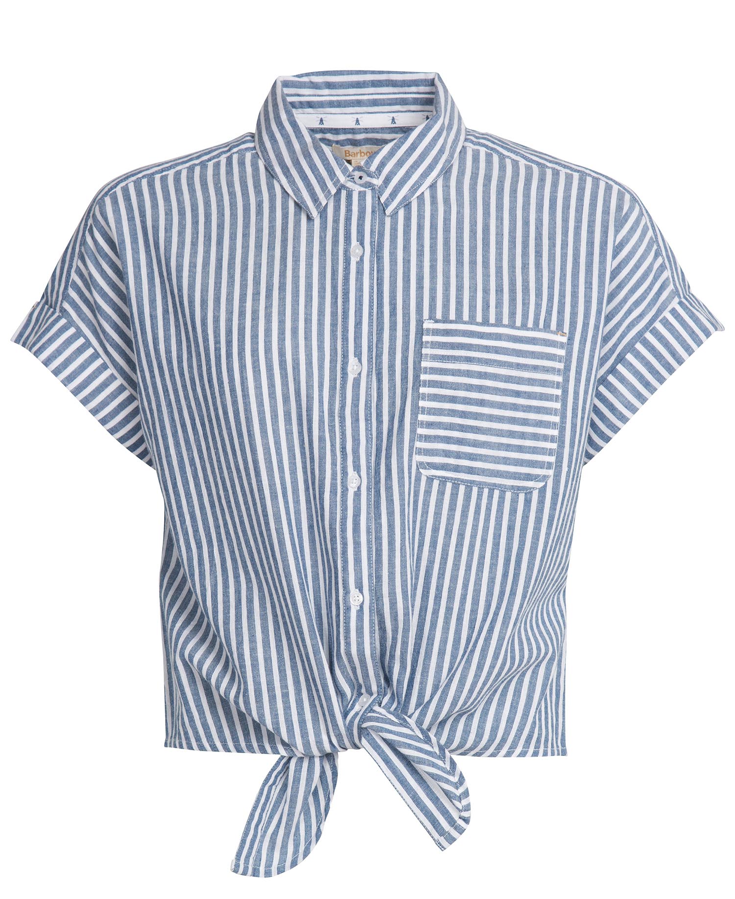 barbour striped shirt