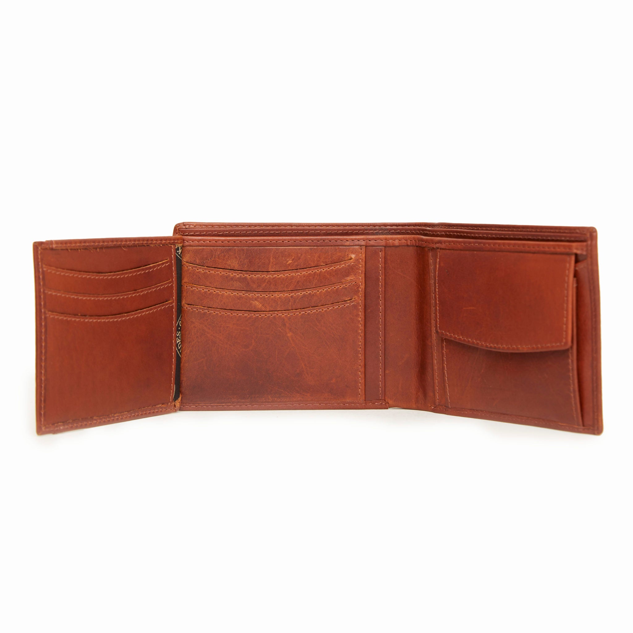 Landmark | Hicks and Hides 12 Bore Leather Wallet for Men in Cognac