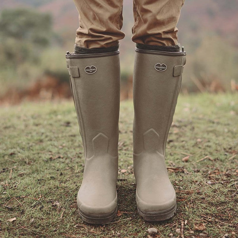 mens wellington boots lined