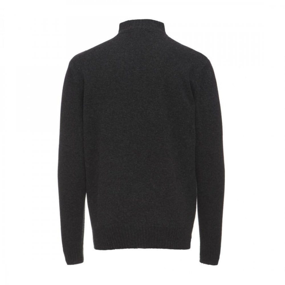 barbour jumper black