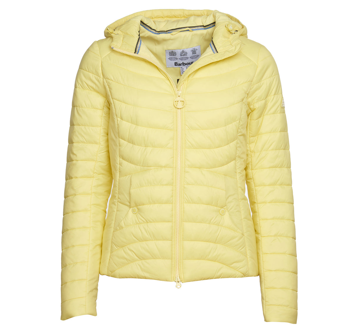 ladies yellow barbour jacket