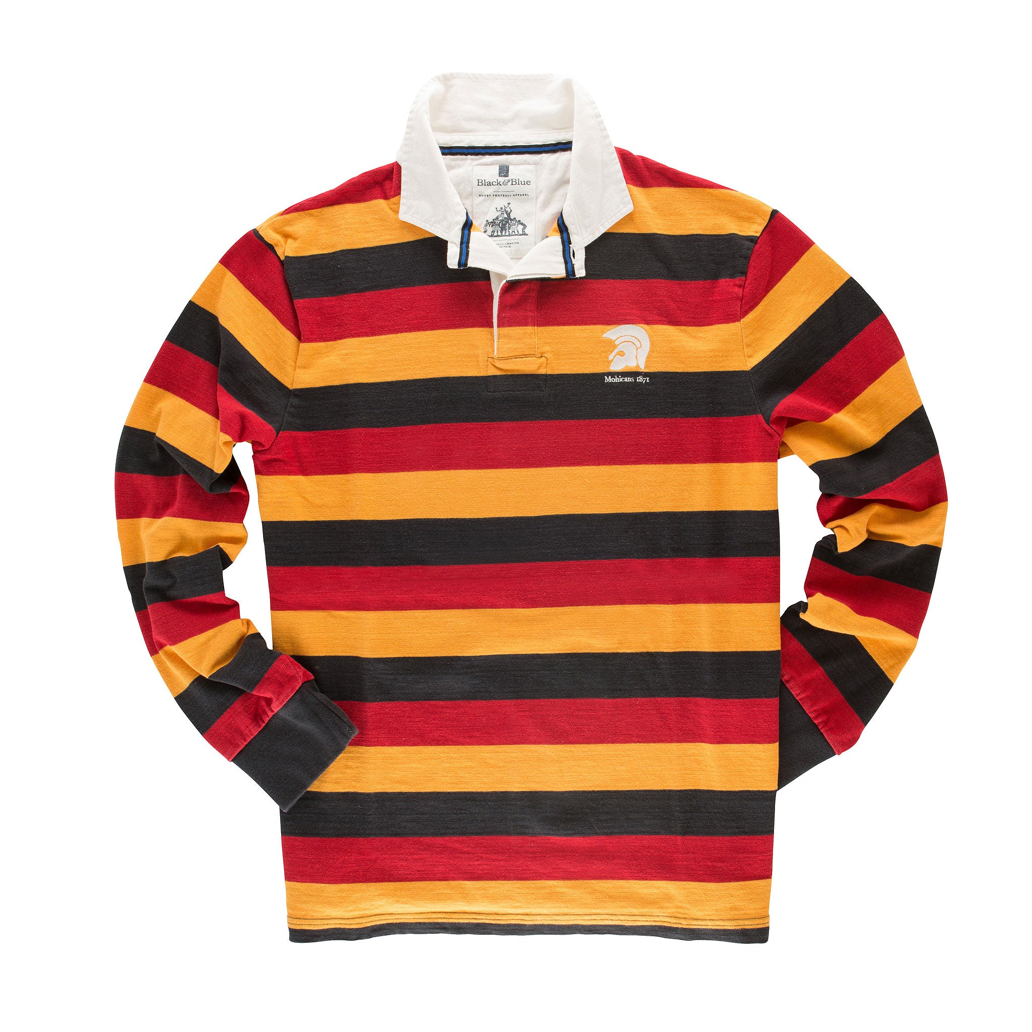 yellow and black rugby shirt