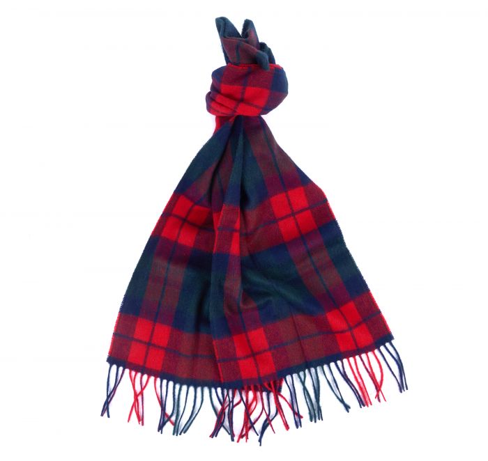 barbour red scarf