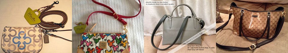 New uses for your handbag with longer or shorter straps photos.