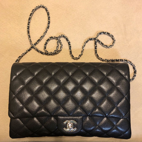 How to transform your CHANEL designer pouch / wristlet into a crossbody bag  - Tips and Tricks 