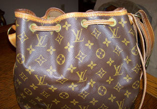 Broken drawstring replaced on beloved Louis Vuitton bucket bag.