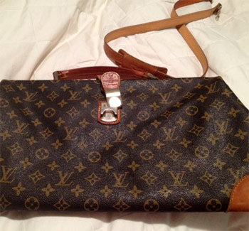 Vintage LV bag saved.