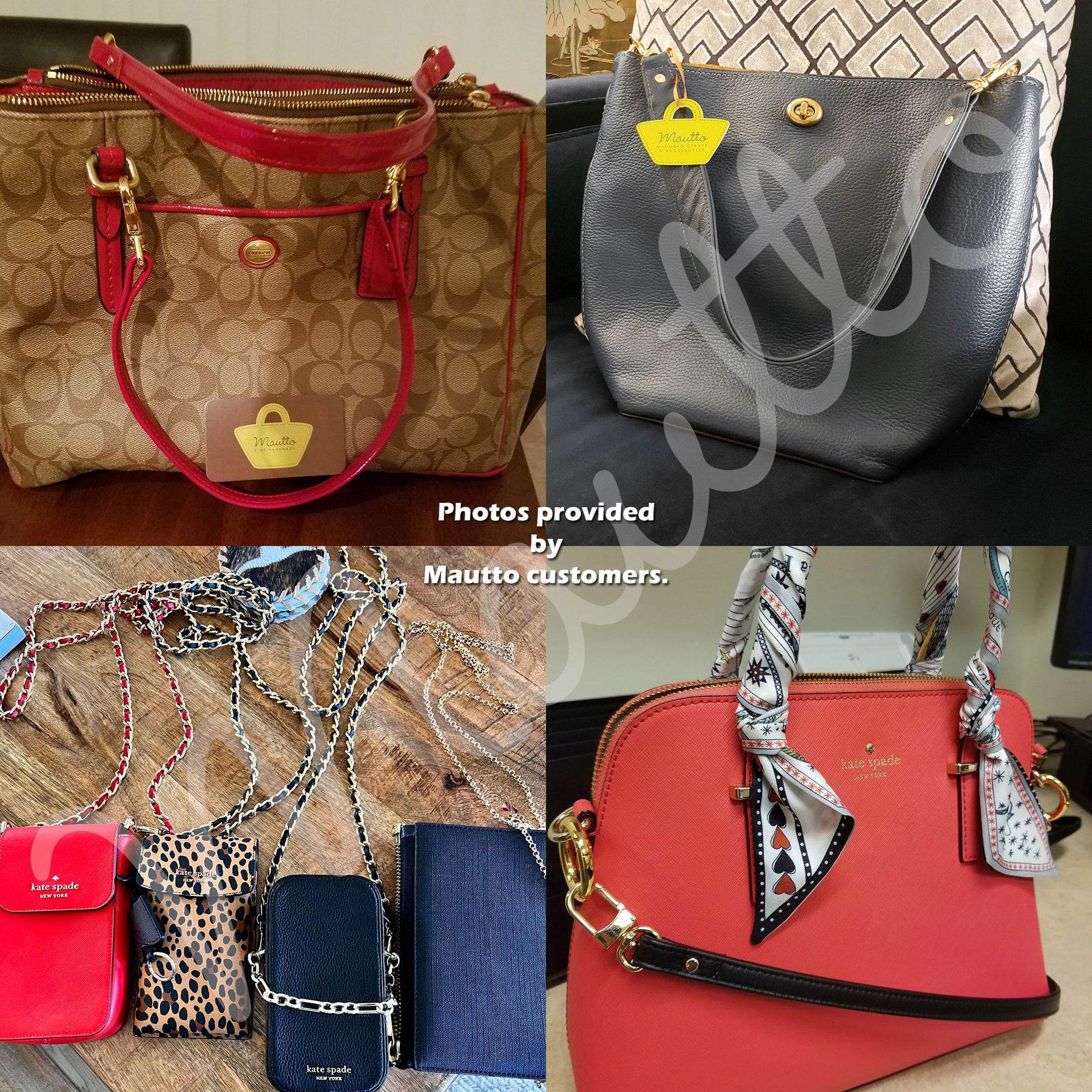 Custom Replacement Straps and Repair for Handbags, Purses & Designer B –  Mautto