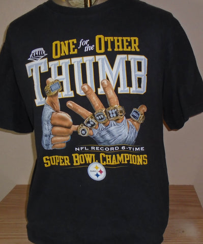 pittsburgh steelers super bowl t shirts