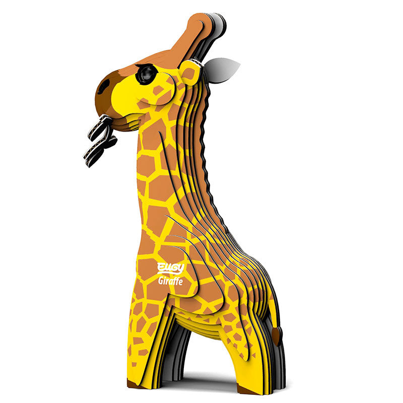 Eugy 009 Giraffe 3D Cardboard Model Kit