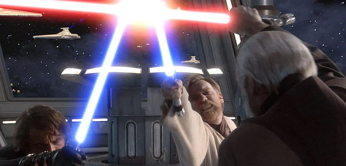 Comte Dooku contre Anakin Skywalker et Obi-Wan Kenobi