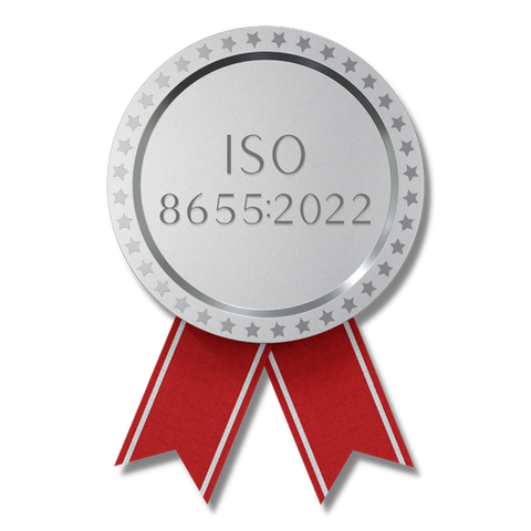 ISO 8655:2022 medal