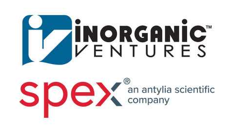 Inorganic Ventures and Spex Logos
