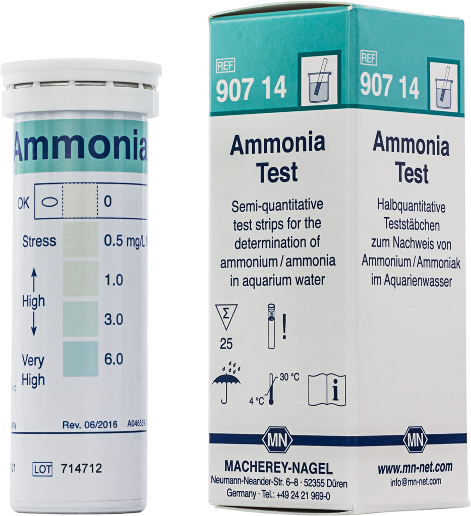 Semi-quantitative test strips QUANTOFIX Ammonium – ESSLAB