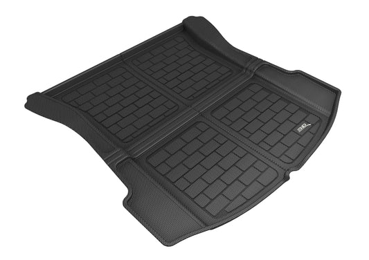 3D MAXpider 20-22 Tesla Model 3 Kagu 1st & 2nd Row Floormats - Black