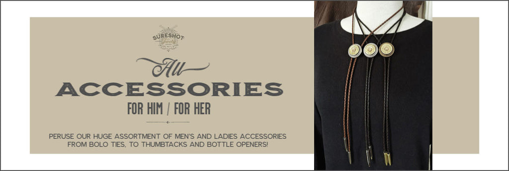 Men's Bullet Accessories - Ladies Bullet Accessories - SureShot Jewelry