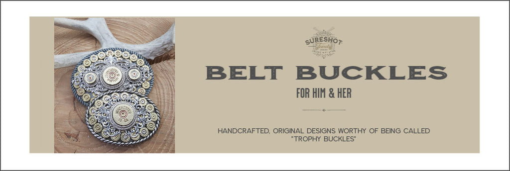 Bullet Belt Buckles - Men's Bullet Accessories - SureShot Jewelry