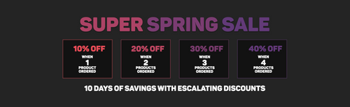 Super Spring Sale - 10 Days Of Savings - Homepage Banner    .png__PID:f0328456-30f5-477e-b61a-881028e941c5
