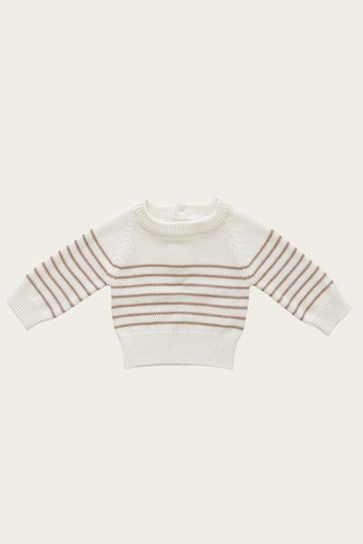 JAMIE KAY - Simple Cardigan  Tawny Marle – Mini Citizen