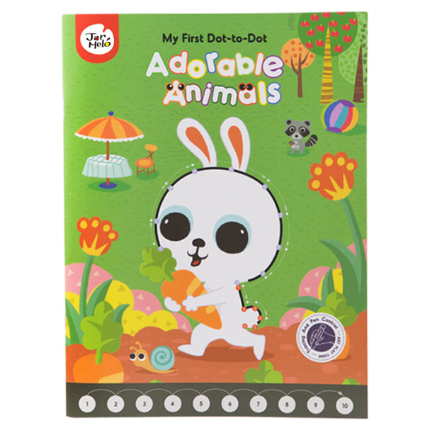 Animalute Dragalase - KosmosKids - Uneste punctele si coloreaza