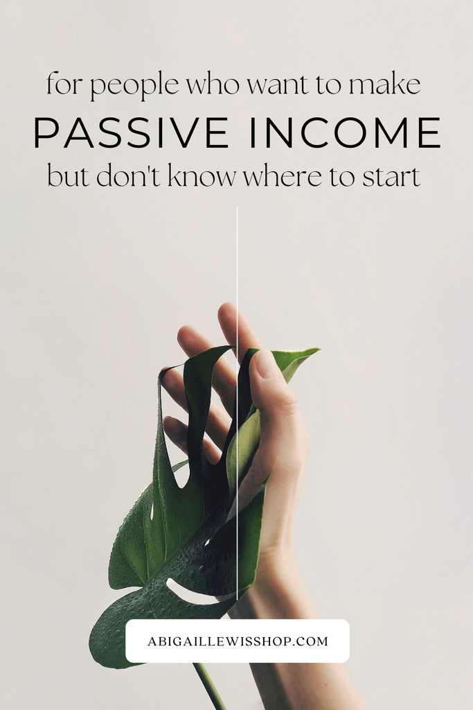 tutorial for people that want to make passive income, but don't know where to start 