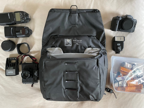 peak design everyday messenger camera bag review with photos